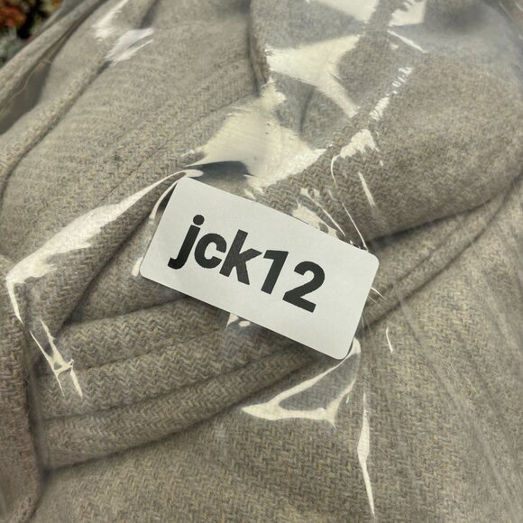 Pendleton Men's Size 40 100% Virgin Wool Long Pea Coat Made In USA Beige - Picture 10 of 10